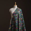 Blue - Kalamkari Printed Cotton Fabric 30