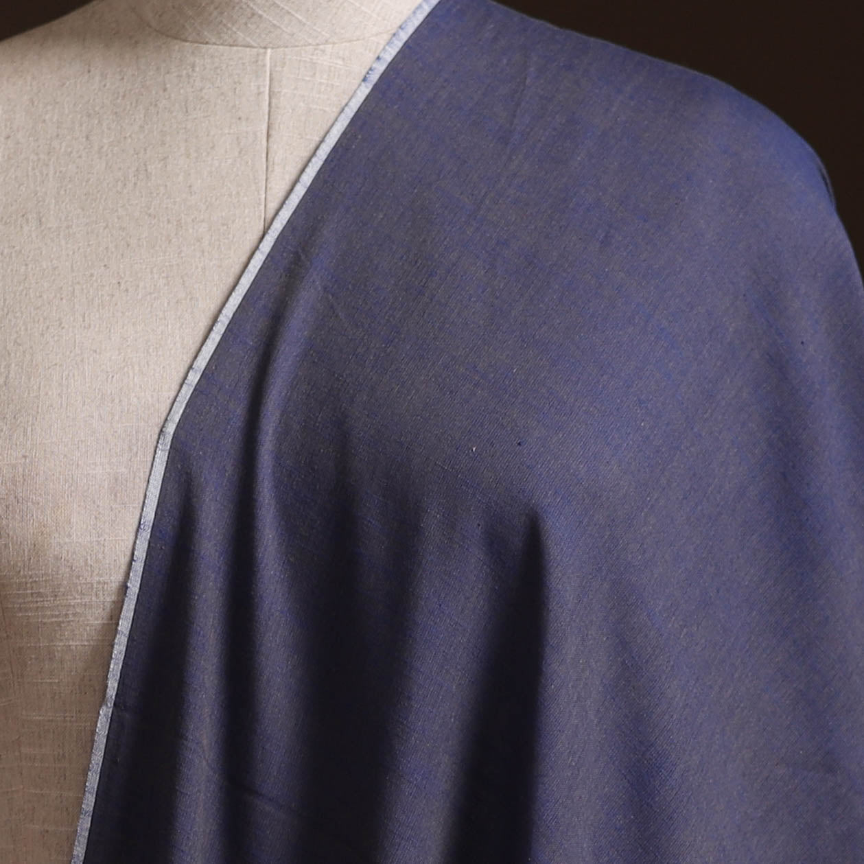 Prewashed Fine Cotton Handloom Plain Fabric 45