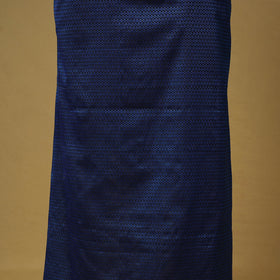 Blue - 3pc karnataka weave cotton unstitched khun dress