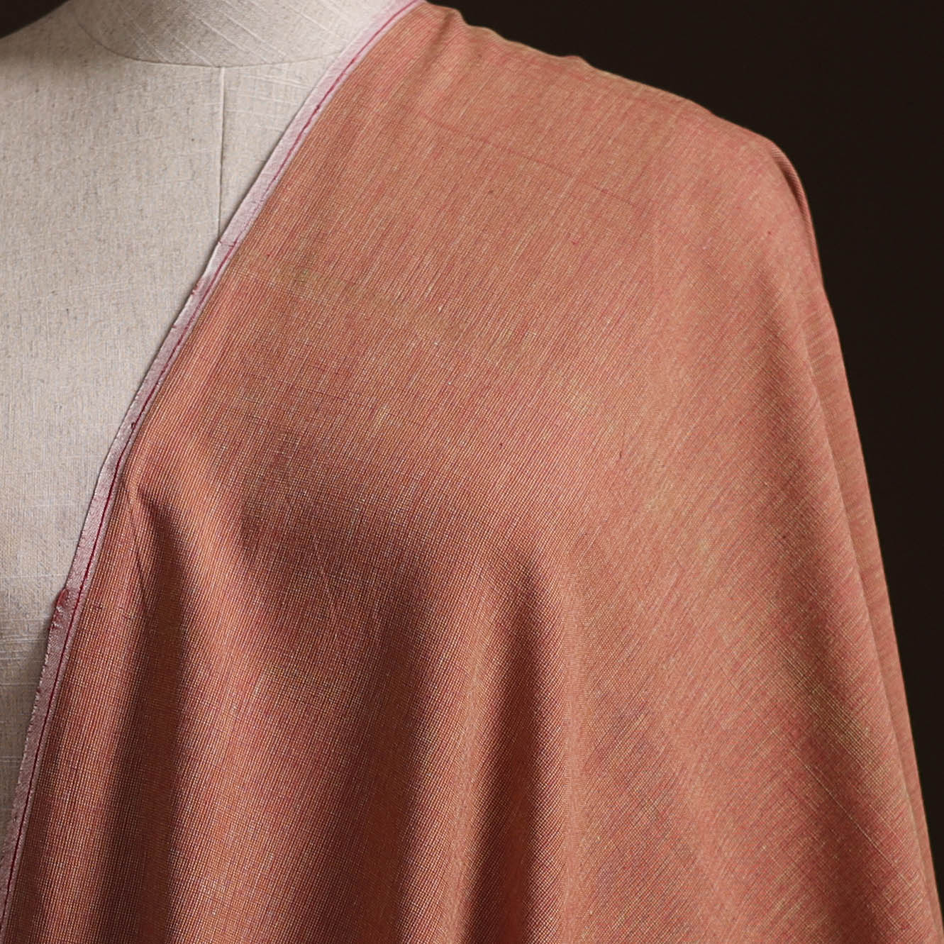 Prewashed Fine Cotton Handloom Plain Fabric 49