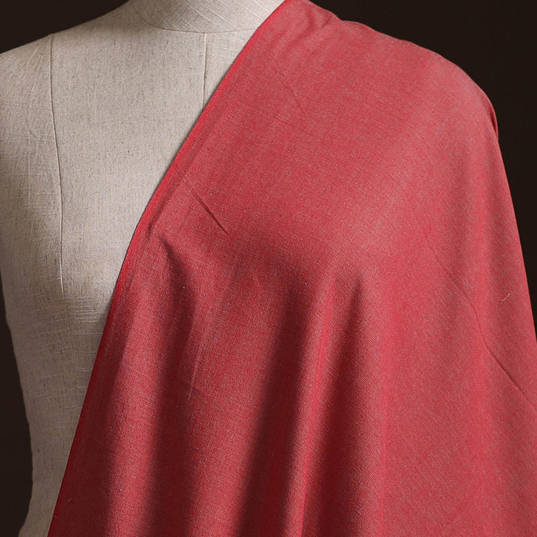 Prewashed Fine Cotton Handloom Plain Fabric 50