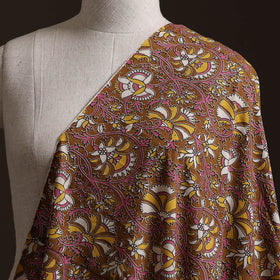 Brown - Kalamkari Printed Cotton Fabric 22