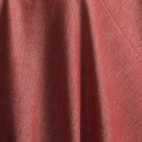 Peach - Prewashed Fine Cotton Handloom Plain Fabric 51