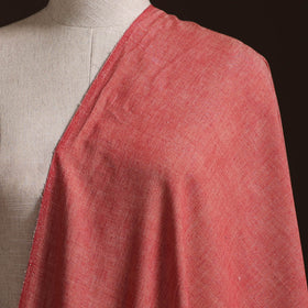 Pink - Prewashed Fine Cotton Handloom Plain Fabric 54