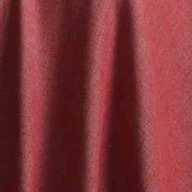Pink - Prewashed Fine Cotton Handloom Plain Fabric 55