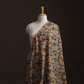 Yellow - Kalamkari Printed Cotton Fabric 15