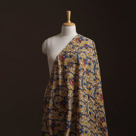 Yellow - Kalamkari Printed Cotton Fabric 15