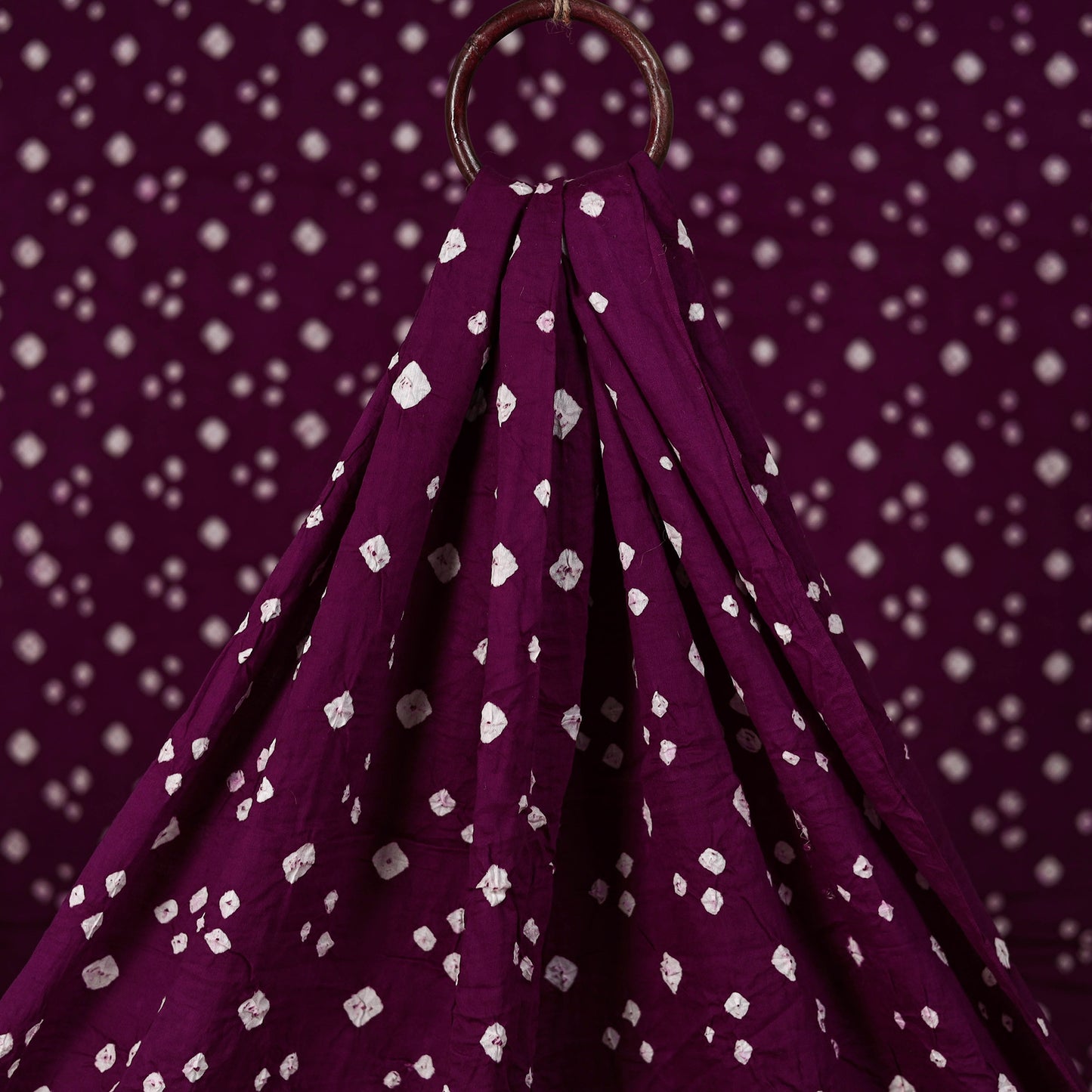 Kutch Tie-Dye Bandhani Cotton Fabric 30