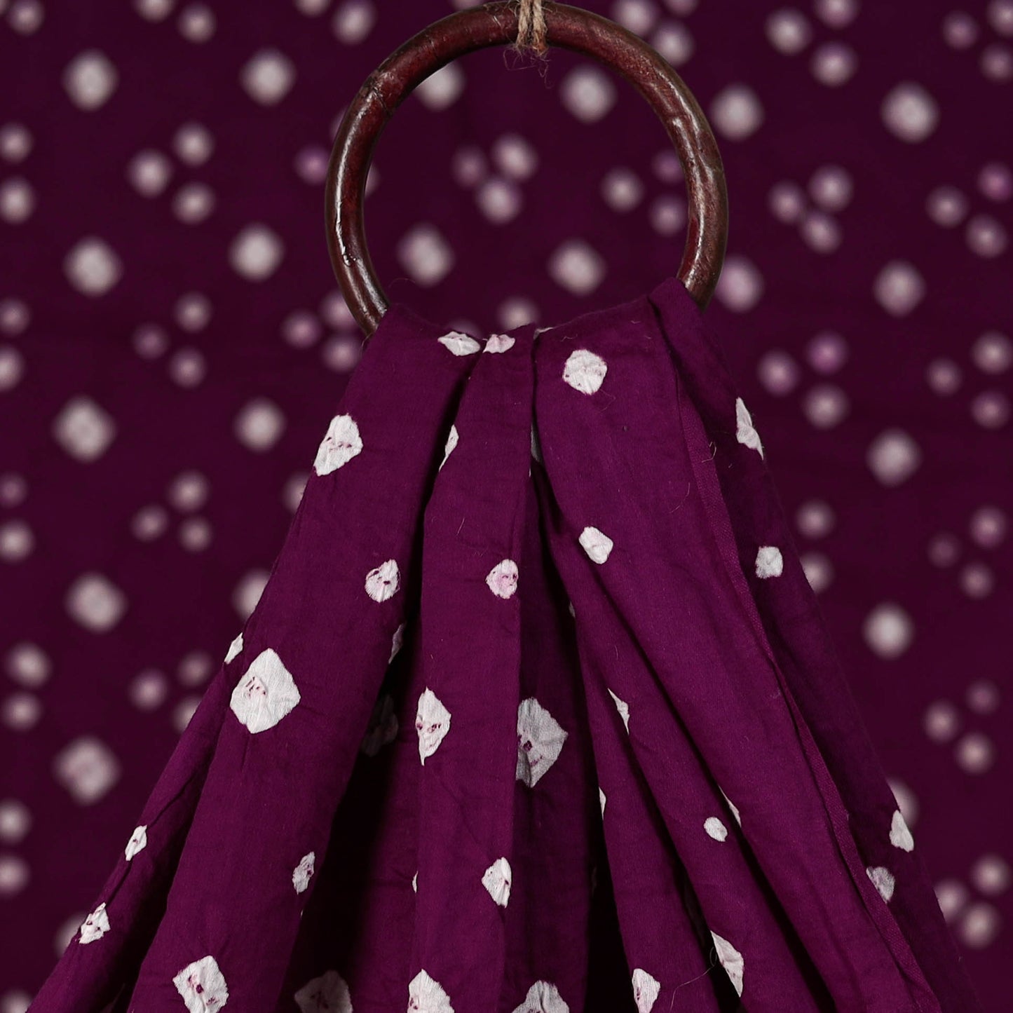 Kutch Tie-Dye Bandhani Cotton Fabric 30