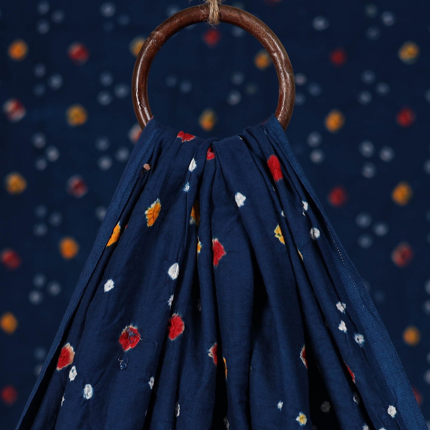 Kutch Tie-Dye Bandhani Cotton Fabric 27