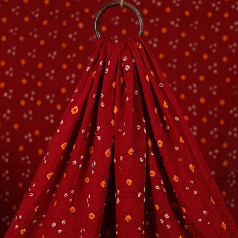 Kutch Tie-Dye Bandhani Cotton Fabric 21