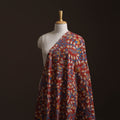 Red - Kalamkari Printed Cotton Fabric 06