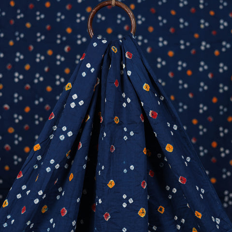 Kutch Tie-Dye Bandhani Cotton Fabric 19