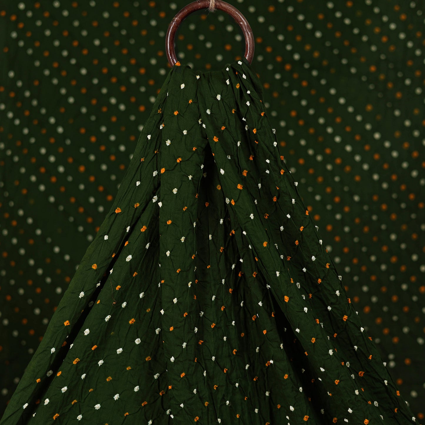 Kutch Tie-Dye Bandhani Cotton Fabric 18
