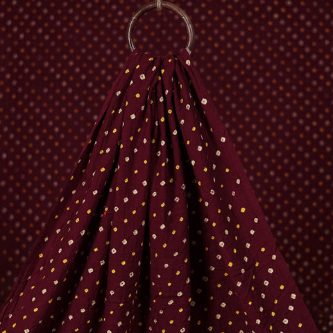 Kutch Tie-Dye Bandhani Cotton Fabric 15