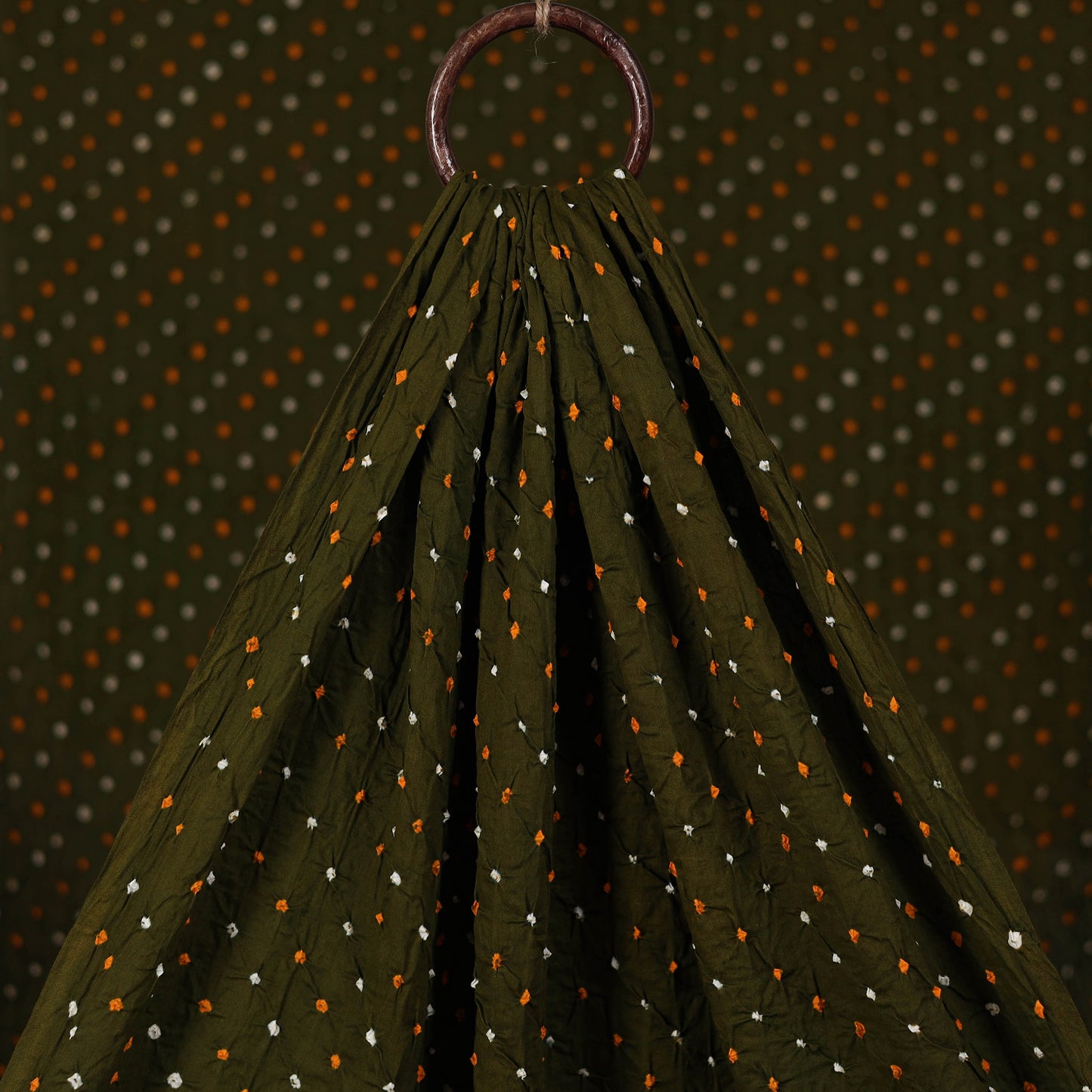 Kutch Tie-Dye Bandhani Cotton Fabric 13