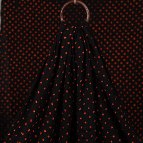 Black - Kutch Tie-Dye Bandhani Cotton Fabric 09
