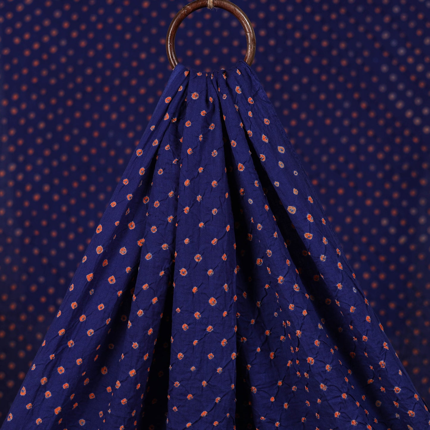 Kutch Tie-Dye Bandhani Cotton Fabric 07