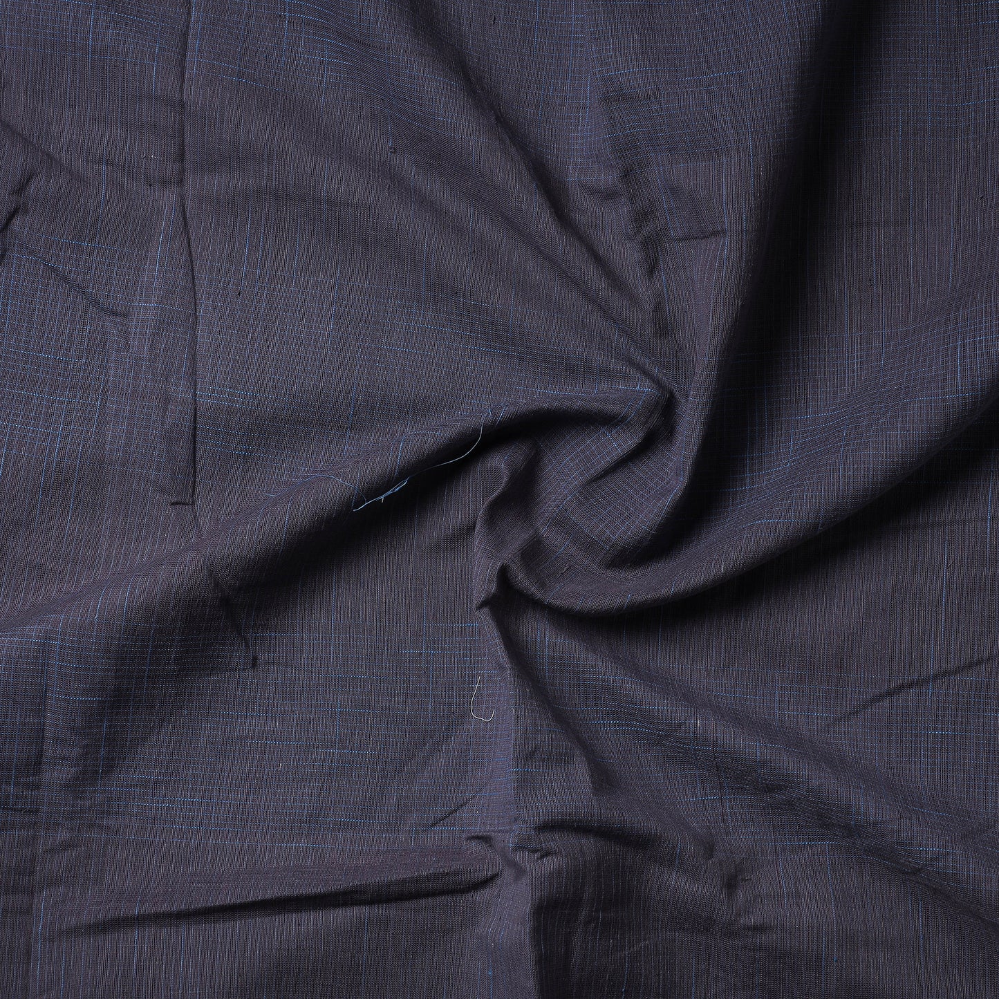 Black - Godavari Jamdani Pure Handloom Cotton Precut Fabric