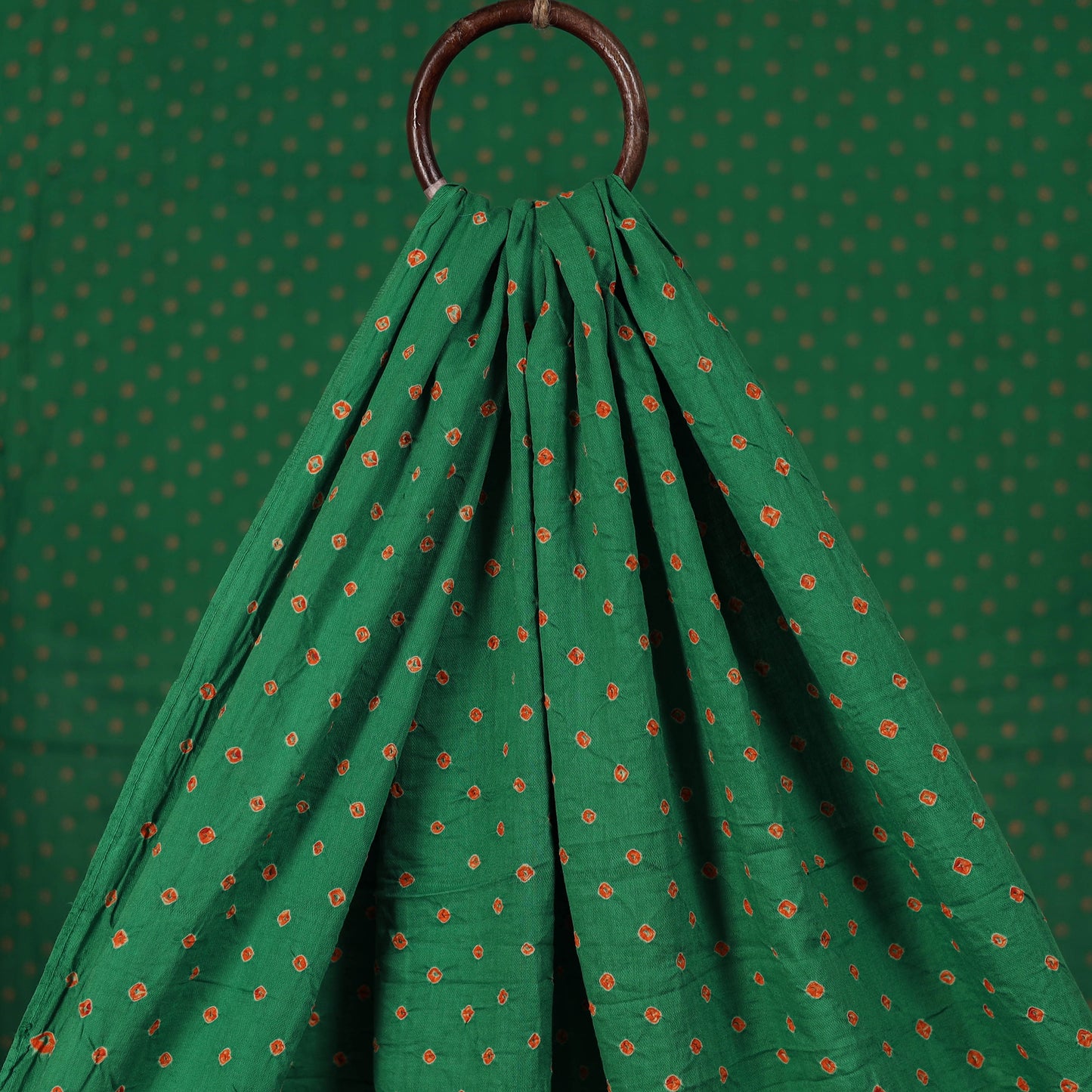 Kutch Tie-Dye Bandhani Cotton Fabric 06