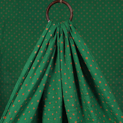 Kutch Tie-Dye Bandhani Cotton Fabric 06