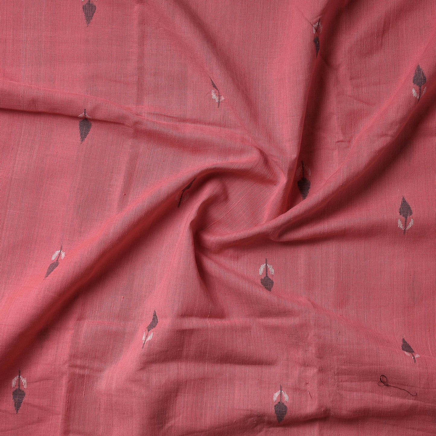 Pink - Godavari Jamdani Pure Handloom Cotton Precut Fabric