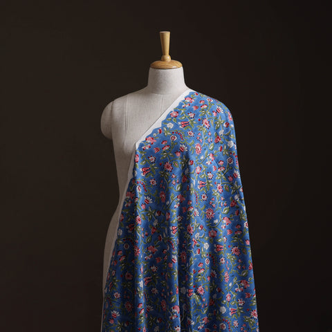 Sanganeri Hand Block Print Pure Cotton Fabric 01