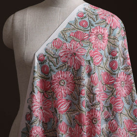 Sanganeri Hand Block Print Pure Cotton Fabric 02