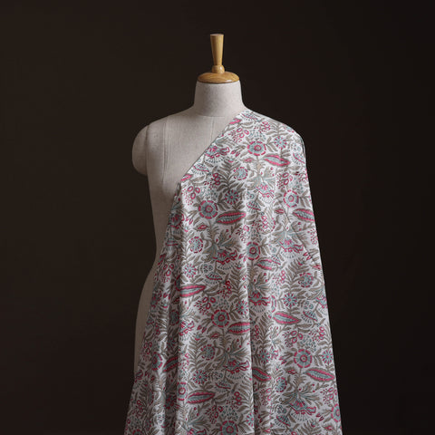 Sanganeri Hand Block Print Pure Cotton Fabric 04