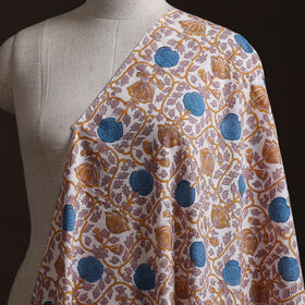 Sanganeri Hand Block Print Pure Cotton Fabric 06