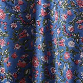 Sanganeri Hand Block Print Pure Cotton Fabric 12