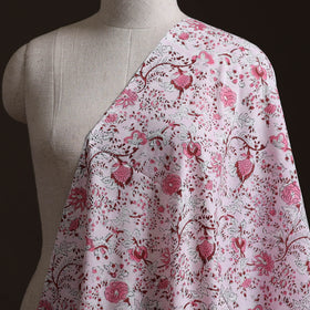 Sanganeri hand block print pure cotton fabric 13