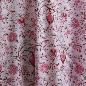 Sanganeri hand block print pure cotton fabric 13