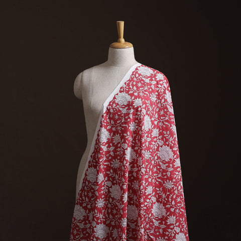 Sanganeri Hand Block Print Pure Cotton Fabric 17