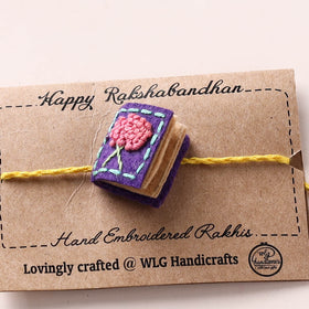 Book - Hand Embroidered Felt Work Kids Rakhi 28