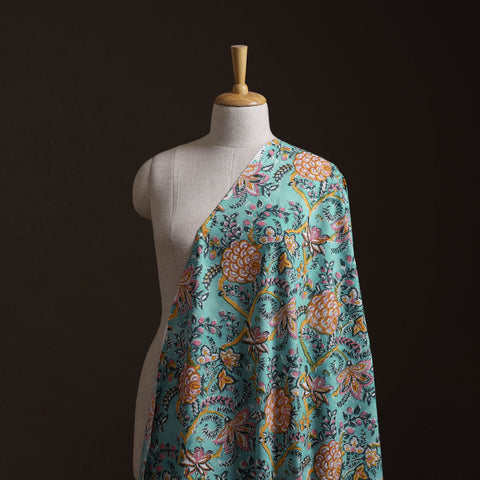 Sanganeri Hand Block Print Pure Cotton Fabric 19