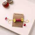 Candy - Hand Embroidered Bead Work Felt Rakhi for Kids 32
