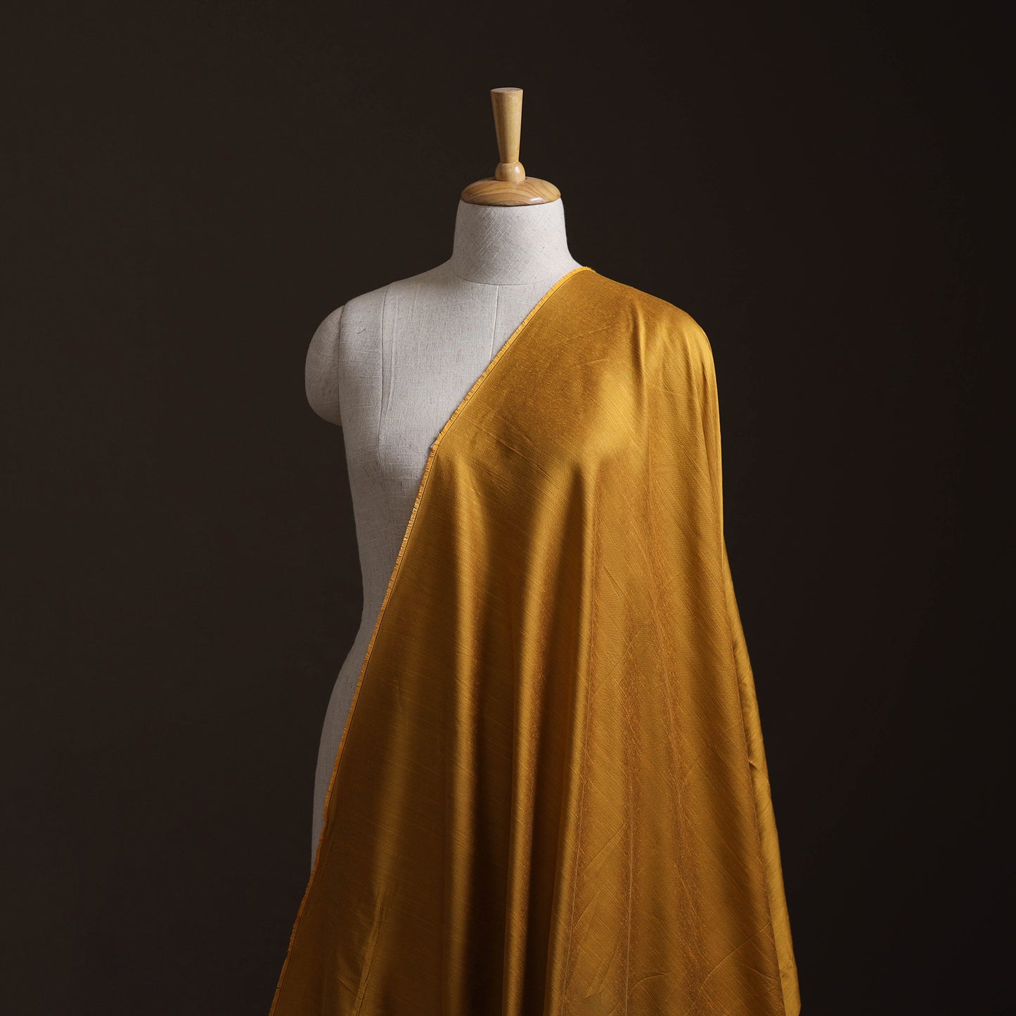 Slub Silk Plain Fabric 02
