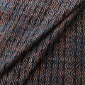Ajrakh Hand Block Print Natural Dyed Cotton Lycra Fabric 01