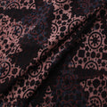 Ajrakh Hand Block Print Natural Dyed Cotton Lycra Fabric 04