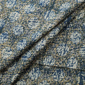 Ajrakh Hand Block Print Natural Dyed Cotton Lycra Fabric 06