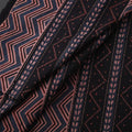 Ajrakh Hand Block Print Natural Dyed Cotton Lycra Fabric 10