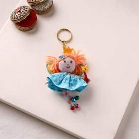 Fairy Princess - Hand Embroidered Felt Work Lumba Rakhi 50