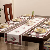 Block Printed Cotton Table Runner