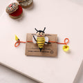 Bee Boy - Hand Embroidered Felt Work Kids Rakhi 63