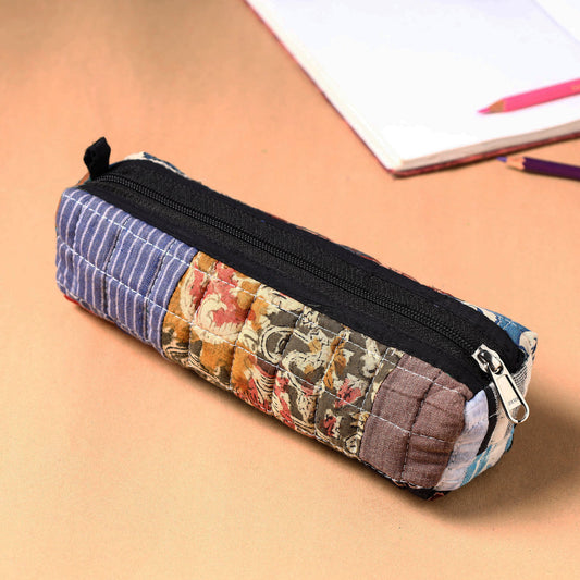 Handcrafted Quilted Patchwork Multipurpose Pencil Pouch 57