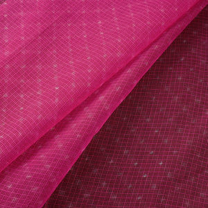 Leheriya Tie-Dye Kota Doria Cotton Fabric 04