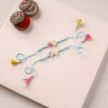 Butterfly Handmade Crochet Work Kids Rakhi (Set of 2) 10