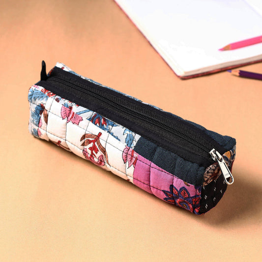 Handcrafted Quilted Patchwork Multipurpose Pencil Pouch 68
