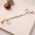 Flower Handmade Crochet Work Kids Rakhi 13
